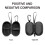 Custodia protettiva per auricolari True Wireless, compatta, leggera e rigida, realizzata in materiale EVA resistente a graffi e acqua. 5