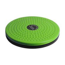 Twist Board, derékcsavaró korong talpmasszázzsal, hasizomerősítő és karcsúsító felszerelés, zöld