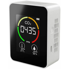 Temperatuur- en vochtigheidssensor, zeer nauwkeurige CO2-detector voor thuis en onderwijs