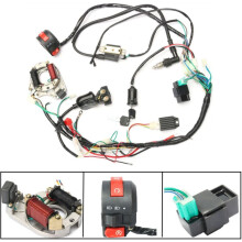 Interruptor de controle multifuncional do lado esquerdo, adequado para motocicletas e veículos off-road de marcas chinesas de 50cc a 250cc,