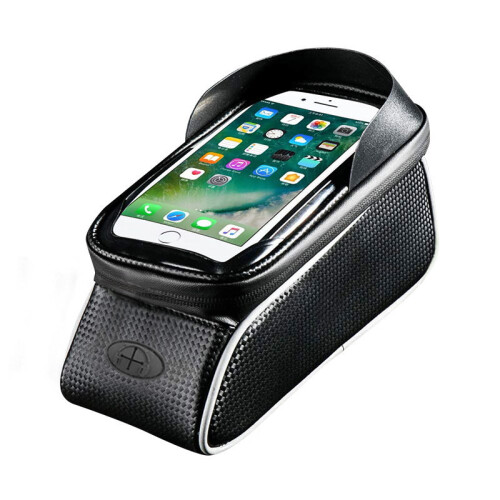 Suporte para celular para bicicleta, acessório de ciclismo, suporte à prova d'água compatível com smartphones de até 6,7 polegadas, protetor