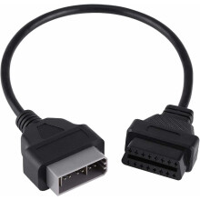 Professionelt diagnostisk interfacestik, OBD2 til OBD1 adapter sikrer stabil transmission til dine diagnostiske værktøjer, velegnet til bred
