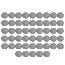 Leren poolkeu-tips, robuust en duurzaam, voorgesneden en geïnspireerd op tennisballen, voor eenvoudige installatie en soepele balcontrole.