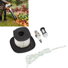 Blåsluftfilter Bränslefilter Tändstiftssats för Stihl SH86 SH86C BG86CE BG86Z BG86CEZ