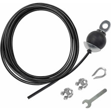 Widely Use For Pulley Strength Training, Adjustable Home Gym Cable With Professional Equipment Production And Quiet Non-Slip Pu Coating, Hea
