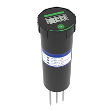 Soil pH Meter and Moisture Tester with LCD Display, Stainless Steel Probe, Instant Soil Analysis