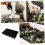 3pcs Seed Starter Tray with Transparent Lid, Stackable Hydroponic Germination Kit for Seedlings and Sprouts – Black 4