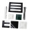 Guitar Pedalboard Stand Set with Hook and Loop Brackets for Secure Pedal Mounting and Cable Management 3