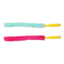 2Pcs Guzheng Cleaning Brush Set Scratch Dual Brushes with Ergonomic Handle for Quick Dust Removal