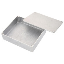Guitar Pedal Enclosure Aluminum Diecast Effects Box with Durable Shielded Design for DIY Stompbox Builds