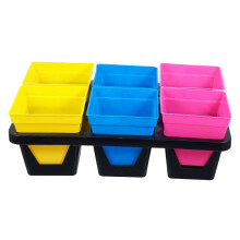 Durable Microgreens Growing Tray for Indoor Vegetables and Herbs, Easy Clean Reusable Seed Sprouting Tray