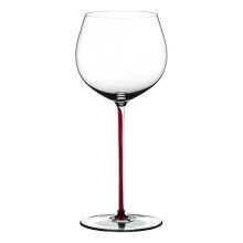 Riedel Hand Made Fatto A Mano Oaked Chardonnay Glass Dragon Red