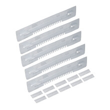 Galvanized Iron Beehive Entrance Reducer Escapeproof Travel Gate Rust‑Resistant Detachable Design
