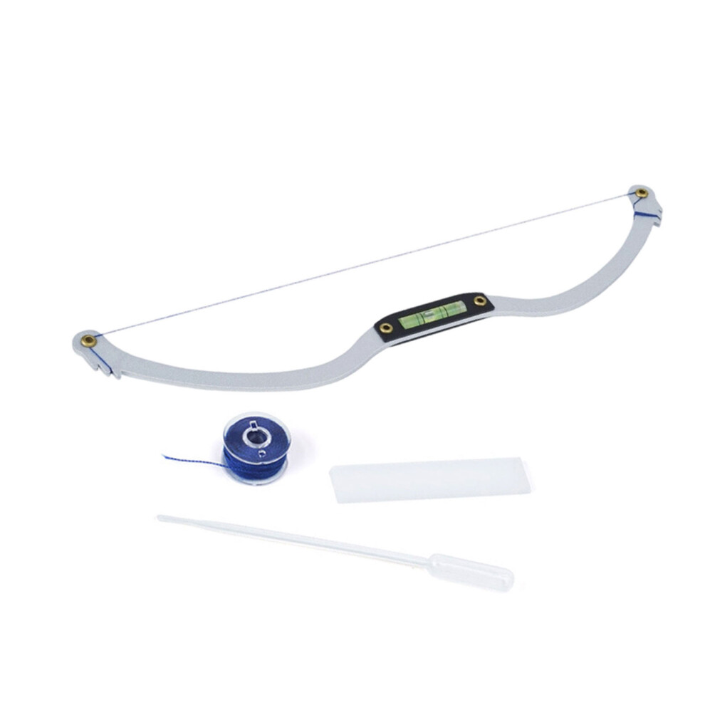 Eyebrow Measuring Instrument With Spirits Levels For-Silver 7754004099234