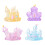 Luminescent Princess Castles Figurines Lighted Dreamy Castles 1