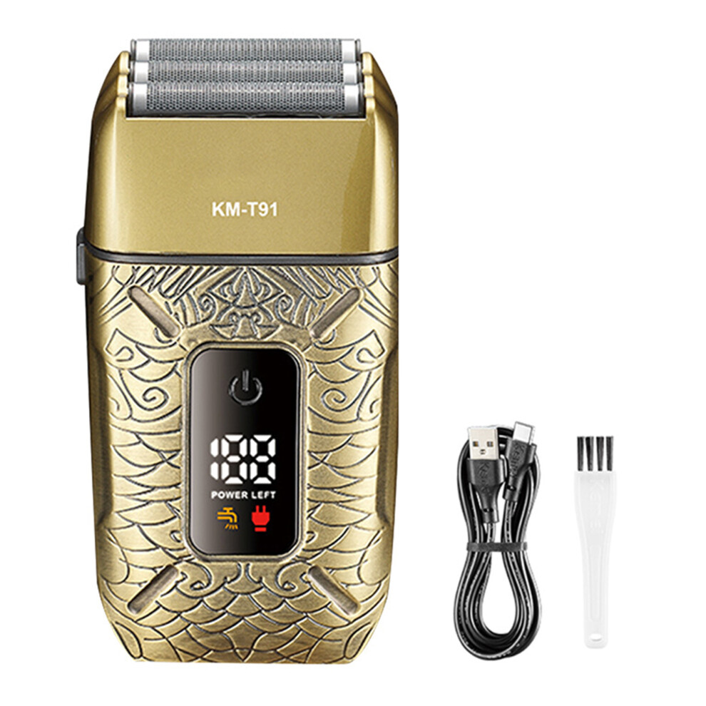 Portable Rechargeable Electric Men Shaver Washable Beard Razors