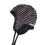Soft Knitting Stripe Hat Protective Ear Flap Warm-pink stripes 1