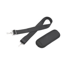 Reliable Tool Bag Strap Nylon Adjustable via Metal-Black