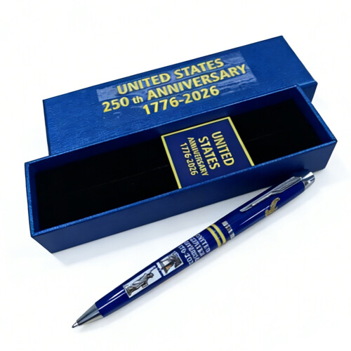 250th Anniversary Commemorative Pen-StatueofLiberty Bl