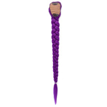 26cm Braided Wig For Costume Parties Cosplay Event-Plum