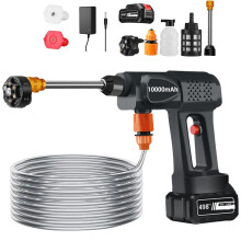 Cordless Pressure Washer 20000mAh with 6in1 Adjustable Nozzle for Car Home Patio Cleaning Type A