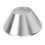 Double Layer 304 Stainless Salad Bowl 18cm Silver 15
