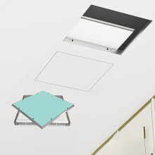 Recessed Metal Ceiling Access Panel 35x50cm Invisible Drywall Access Door for Plumbing and Wiring