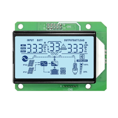 LCM0844 LCD Screen Photovoltaic Segment Code LCD Screen New Power Instrument Dedicated Screen Customized LCD Screen 1