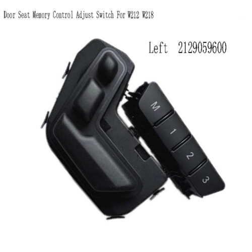 Black Door  Memory Control Adjust  for   E-Class CLS-Class W212 W218 Left 2129059600 2