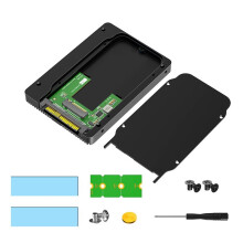 PCIe5.0 NVMe SSD 5.0 to U.2 (SFF-8639) 5.0 2.5" SSD Adapter Convert M.2 NVMe SSD to U.2 for 2230 2242 2260 2280 SSD
