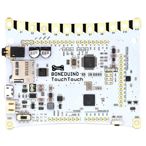 BONEDUINO Touch Board Bare Conductive Ink Interactive Touch MP3 Player for