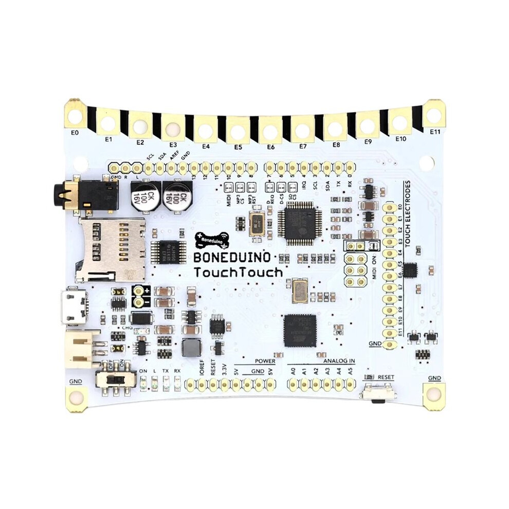 Boneduino Touch Board Bare Conductive Ink Interactive Touch Mp3 Player For 6031739767470