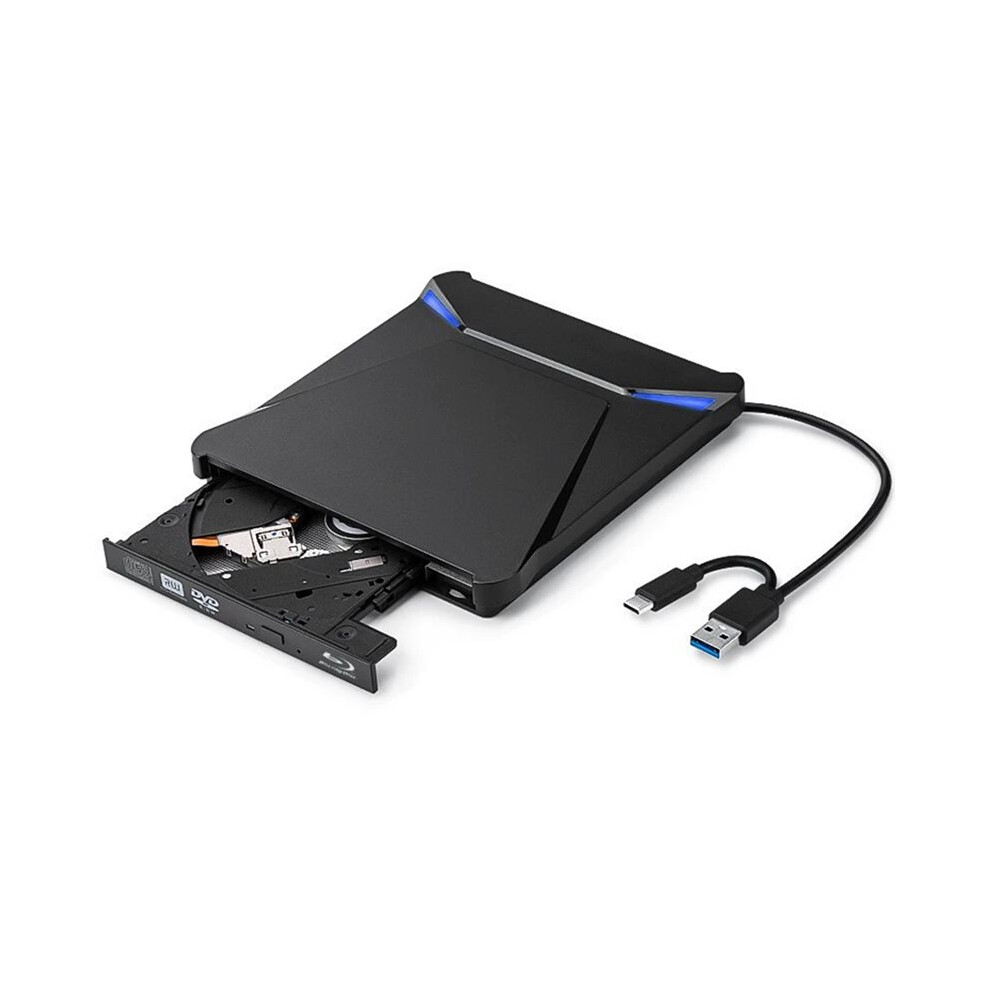 Blu-Ray Burner Usb3.0 External Optical Dvd Drive Recorder 3D Blu-Ray Players Writer Reader For Laptop Pc Linux 4712472387577