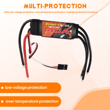 BLHeli RC Brushless ESC 40A Electric Speed Controller for Quadcopter Aircraft Model Fixed Wing Multi-Axis FPV RC Drone