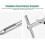 Stainless Steel Grain Sampler Probe with 3 Slots, Rotary Soil Sampling Tool for Precise Agricultural Collection 3