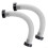 Pool Filter Hose 16 Inch Flexible Polyethylene Replacement for Sand Filter System 2 Pack Leak‑Proof Durable 1