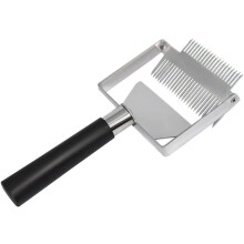 Stainless Steel Beekeeping Hive Tool and Double Head Honey Uncapping Fork, 2 in 1 Durable Equipment