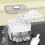 50-Cube Ice Maker with Easy Press Cap Double Layer Ice Cube Maker Refrigerator Household Ice Storage Ice Box 2