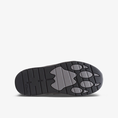 Clarks ClowderSprintK Black Leather 2