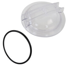 Replacement Strainer Cover and ORing Kit for Hayward Super II Pool Pump Lid SPX3100D SPX3120AAZ, Durable Clear LeakProof Design