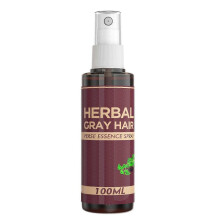 (Bagged)Herbal Grey Hair Spray Quick Effect Gentle Natural Herbal Remove Grey Hair