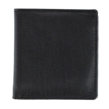 CTM Men's Napa Leather RFID Hipster Wallet with Middle Flap