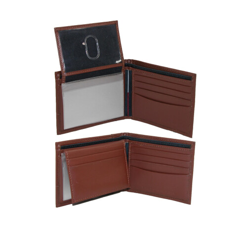 Tommy Hilfiger Tommy Hilfiger Men's Leather Cambridge Bifold Passcase Wallet 1