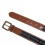 Tommy Hilfiger Tommy Hilfiger Men's Leather Casual Belt with Fabric Inlay 8