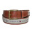 Tommy Hilfiger Tommy Hilfiger Men's Leather Casual Belt with Fabric Inlay 7