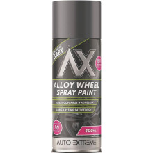 400ml GREY ALLOY WHEEL SPRAY PAINT SCRATCH RESISTANT METAL