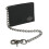 Dickies Dickies Men's Leather Trucker Chain Slimfold Wallet 3