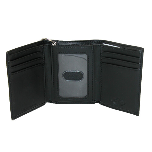 Dickies Dickies Men's Leather Trifold Chain Wallet 1