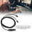 XLR to Dual RCA Cable 1m Black, 2x RCA Outputs 5