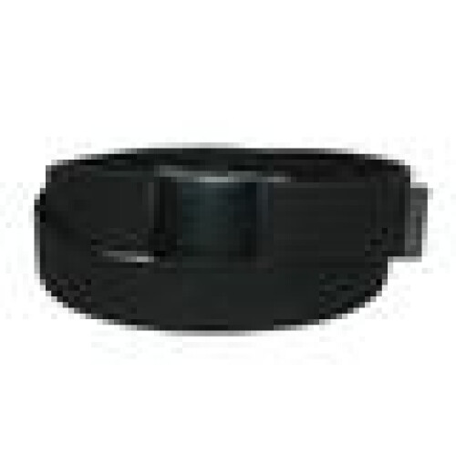 CTM Fabric Big & Tall Adjustable Belt with Black Buckle 2